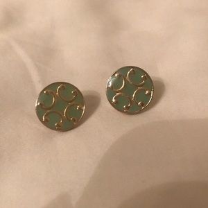 Geometric Enamel earrings